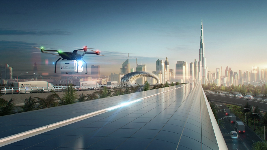 rendered-image-of-futuristic-cargospeed-transport-in-dubai